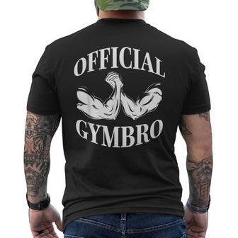 Sport Di Forza Official Gymbro Gym Training Fitness T-shirt da uomo con stampa posteriore - Novitaregali