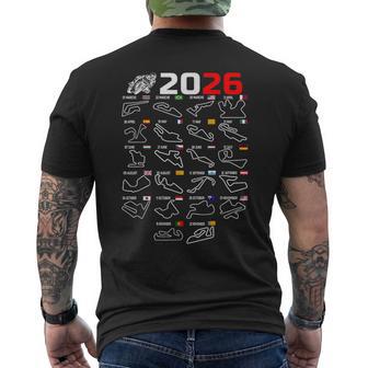 Sport Motorcycle Sportbike Moto 2026 Gp Racing Men's T-shirt Back Print - Seseable