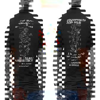 Spreading Awareness Chd Awareness Chd Warrior Men's T-shirt Back Print | Seseable FR