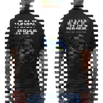 Spruch Eishockey Puck Geschenk T-Shirt mit Rückendruck - Geschenkecke