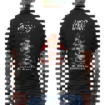 Spruch Morgenmuffel Müde Langschläfer Guten Morgen Esel T-Shirt mit Rückendruck - Geschenkecke