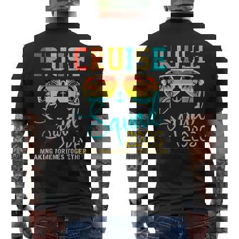 Squad Crew Cruise 2026 Summer Vacation Matching Family Group Men's T-shirt Back Print | Seseable CA