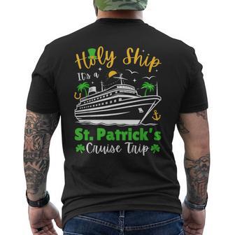 St Patrick's Day Cruise Family Matching Cruise Squad Men's T-shirt Back Print - Thegiftio UK