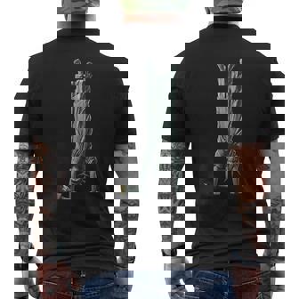 Statua Della Libertà Handstand Breakdance T-shirt da uomo con stampa posteriore - Novitaregali