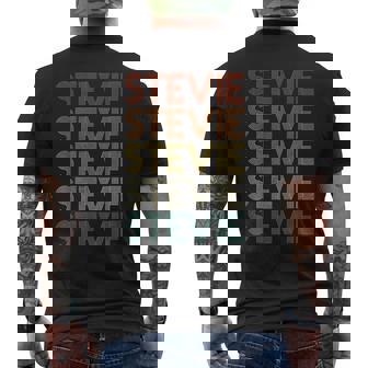 Stevie Retro Vintage Men's T-shirt Back Print - Thegiftio