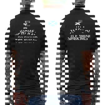 You Had Me At Stone Skimming Men's Back Print T-Shirt | Mazezy