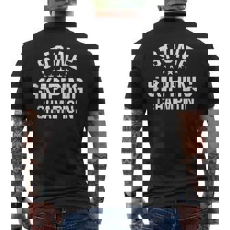 Stone Skipping Champion Stone Skipper Tank Top Men's Back Print T-Shirt | Mazezy