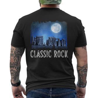 Stonehenge At Night Stonehenge Men's T-shirt Back Print - Thegiftio UK