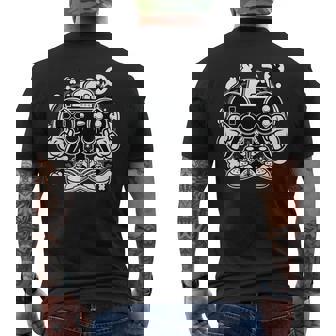 Street Gamer I Love Gaming Games Joystick Gaming T-shirt da uomo con stampa posteriore - Novitaregali