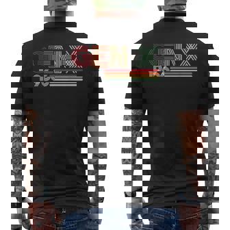 Style De Texteintage Gen X 1966 Retro Generation Xer T-shirt imprimé au dos - Cadeauxyz