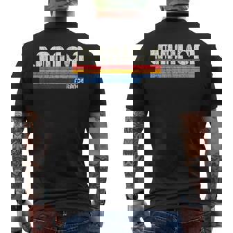 Style Rétrointage Années 70 Et 80 Lannion France T-shirt imprimé au dos - Cadeauxyz