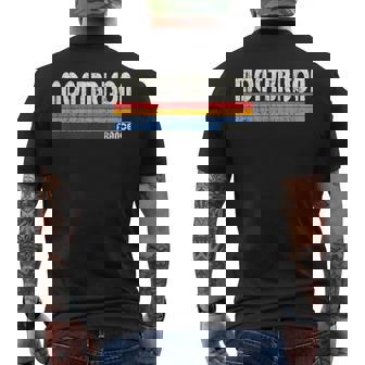 Style Rétrointage Années 70 Et 80 Montbrison France T-shirt imprimé au dos - Cadeauxyz