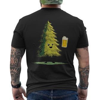 Superbe Décoration Deapin De Noël Avec Bière De Noël T-shirt imprimé au dos - Cadeauxyz