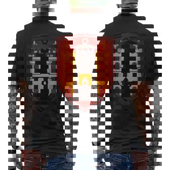 Supporter Lensois – Blason Rouge Et Or Football T-shirt imprimé au dos - Cadeauxyz