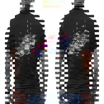 Süßer Ball Disco Lustige Tänzerin 70Er Jahre Tanzlehrer T-Shirt mit Rückendruck - Seseable