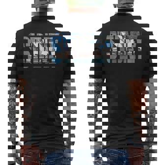 Sydney Opera House Australia Keepsake Souvenir Memento Men's Back Print T-Shirt | Mazezy