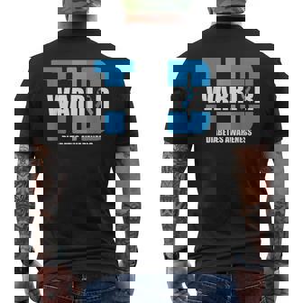 T1d Diabetes Warrior Fighters Type 1 Diabetes Awareness Cute Men's T-shirt Back Print - Monsterry