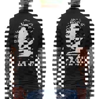 Tai Chi Spiritual Yin Yang Mind Body Wellness Martial Arts Men's Back Print T-Shirt | Mazezy