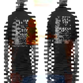 I Teach The Cutest Pumpkins In The Patch Fall Autumn Teacher Men's T-shirt Back Print | Seseable FR