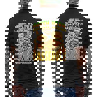 Thanksgiving Green Bean Casserole Bootleg 90'S Rap Vintage Men's T-shirt Back Print | Mazezy