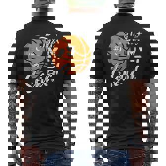 That's My Senior Jersey Number 5 Basketball High School Men's T-shirt Back Print - Thegiftio