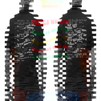 Things We Did Built This City Shot The Sheriff Start Men's T-shirt Back Print - Monsterry