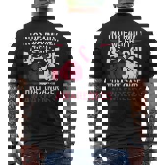 Throat Cancer Awareness Warrior Survivor Men's T-shirt Back Print | Seseable FR