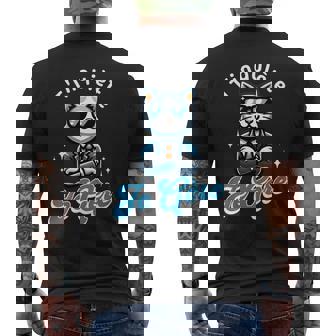 T'inquiète Je Gère Chat Cool Cadeau Humour Manche Longue T-shirt imprimé au dos - Cadeauxyz