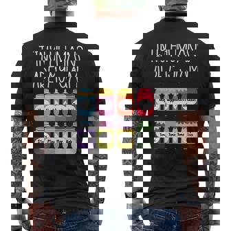 Tiny Humans Are My Jam 幼稚園保育士 長袖tシャツ メンズTシャツ バックプリント - Kawaiitshirt