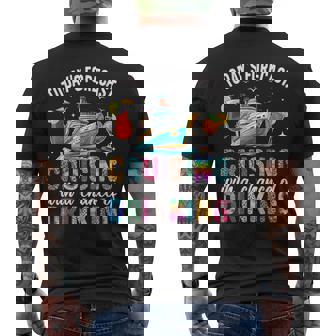 Today's Forecast Cruising With A Chance Of Drinking 2026 Men's T-shirt Back Print | Seseable FR