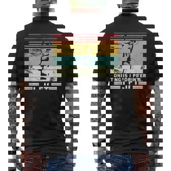 Toning Is For Printers I Lift Weight Lifting ウエイトリフティング メンズTシャツ バックプリント - Kawaiitshirt