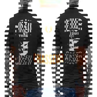 Tonton Chasseur Chasse Cerfaison Humour Homme Oncle T-shirt imprimé au dos - Cadeauxyz