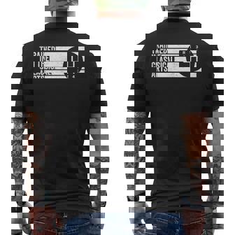 Trained In The Classical Arts 4 Speed Manual Transmission Men's T-shirt Back Print - Monsterry