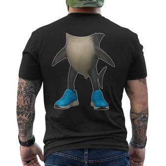 Tralalero Tralala Italian Brainrot Halloween Costume Men's T-shirt Back Print - Thegiftio UK