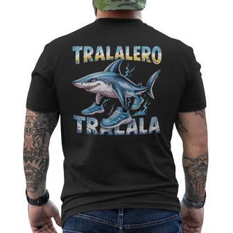 Tralalero Tralala Italian Brain Rot Italian Brainrot Meme Camiseta Hombre Estampado Espalda - Regaloses