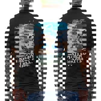 Tralalero Tralala Italian Brainrot Memes Internet Meme Shark Men's T-shirt Back Print | Seseable FR