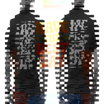 Trascorri Il Giorno Migliore T-shirt da uomo con stampa posteriore - Novitaregali