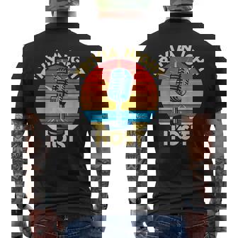 Trivia Night Squad Trivia Night Host Trivia Players Team Men's T-shirt Back Print | Mazezy