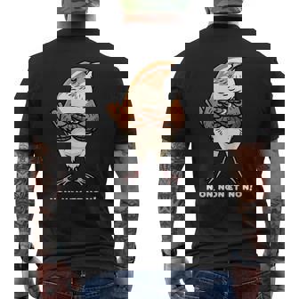 Troglodyte Mignon Oiseau Têtu Non T-shirt imprimé au dos - Cadeauxyz