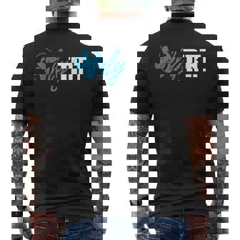 Only Trt Testosterone Or Test Replacement Therapy Gym Men's T-shirt Back Print | Mazezy