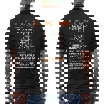 Trucker & Lkw-Fahrer Ist 40 Geburtstag T-Shirt mit Rückendruck - Seseable