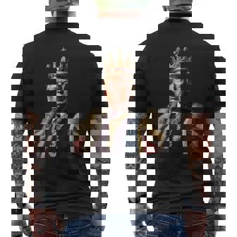 Trump Is King Long Live The King American Flag Patriotic Men's T-shirt Back Print | Seseable CA