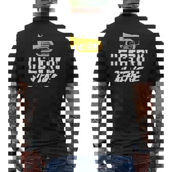 Tuba Instrument Player Mini Leçons De Musique T-shirt imprimé au dos - Cadeauxyz