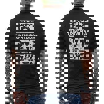 Turntablism Dad Best Turntablism Dad Ever Men's Back Print T-Shirt | Mazezy