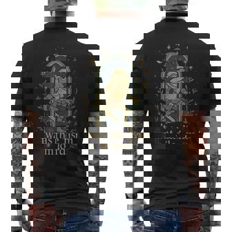 Twas The Tism M Lord Frog Knight Autism Awareness Magical Men's T-shirt Back Print | Seseable UK