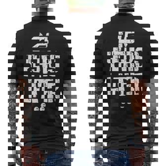 Twenty Five Years Later 25 Year Old 25Th Birthday Men's T-shirt Back Print - Monsterry