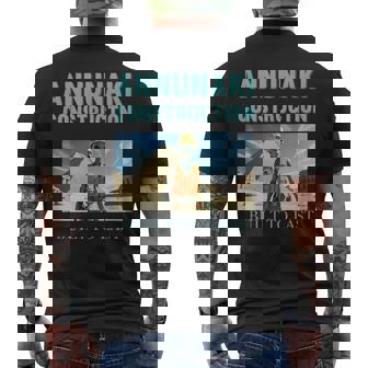 Ufo Alieno Divertente Costruzione Annunaki T-shirt da uomo con stampa posteriore - Novitaregali