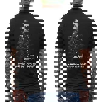 Ulysses Grant Histoire De La Guerre Civil Américaine T-shirt imprimé au dos - Cadeauxyz