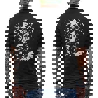 Unholy Nun Horror Choked Up Unholy Nun Satan Baphomet Men's T-shirt Back Print - Monsterry