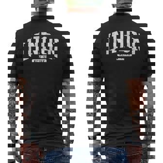 Union New York Ny Js03 College Univesity Style Men's T-shirt Back Print - Thegiftio